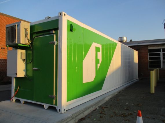 LEAFY GREEN MACHINE FROM FREIGHT FARMS BRINGS SUSTAINABLE FOOD TO SCHOOLS